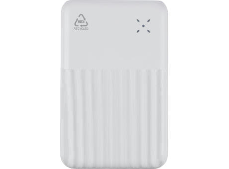 Recycelte ABS-Powerbank Rayen