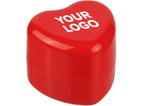 PP-Lippenbalsam-Dose in Herzform Ilja