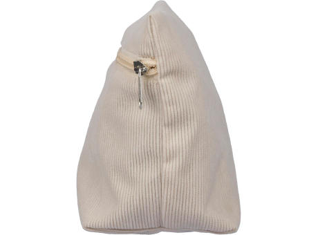 Kosmetiktasche aus Cord mit Reißverschluss Tia