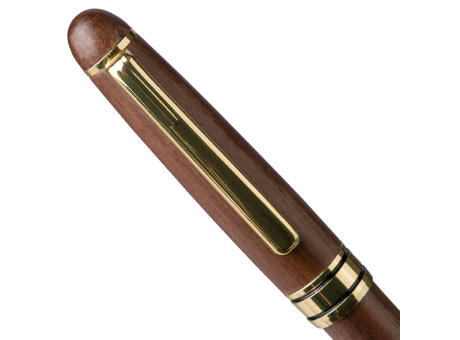 Walnussholz-Drehkugelschreiber Noa