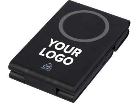 Recyceltes ABS 3-in-1 magnetisches kabelloses Ladegerät Valerio