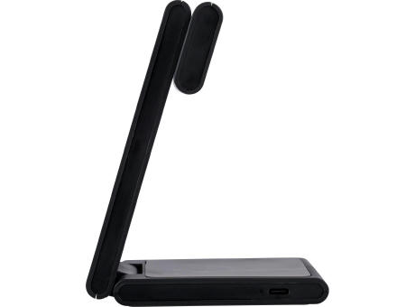 Recyceltes ABS 3-in-1 magnetisches kabelloses Ladegerät Valerio