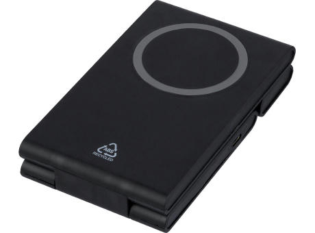 Recyceltes ABS 3-in-1 magnetisches kabelloses Ladegerät Valerio