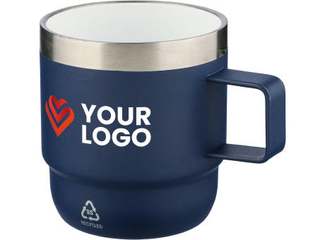 Recycelter Edelstahl-Becher mit doppelter Wand (180 ml) Lilia