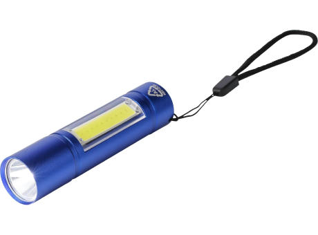 Taschenlampe aus recyceltem Aluminium COB Sami