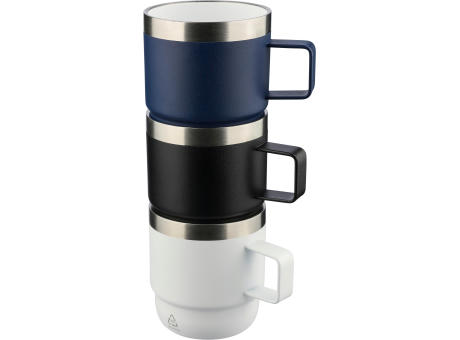 Recycelter Edelstahl-Becher mit doppelter Wand (180 ml) Lilia