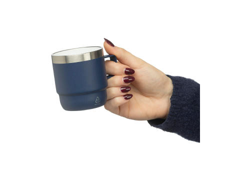 Recycelter Edelstahl-Becher mit doppelter Wand (180 ml) Lilia