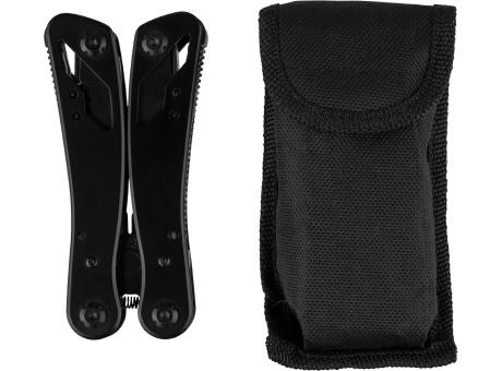 Schwarzes Aluminium-Multitool Ariane