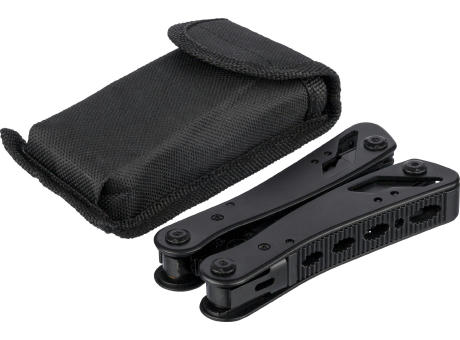 Schwarzes Aluminium-Multitool Ariane