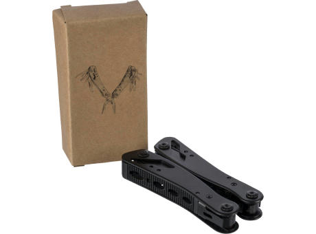 Schwarzes Aluminium-Multitool Ariane