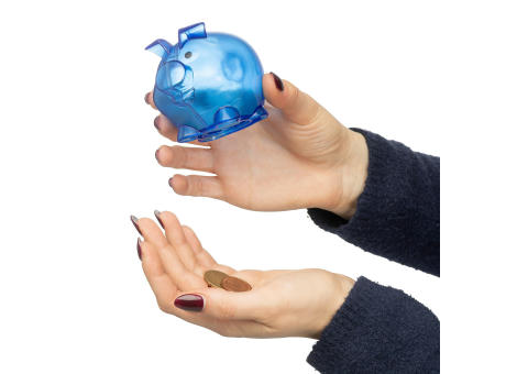 Recyceltes PS-Kunststoff-Sparschwein Vivi