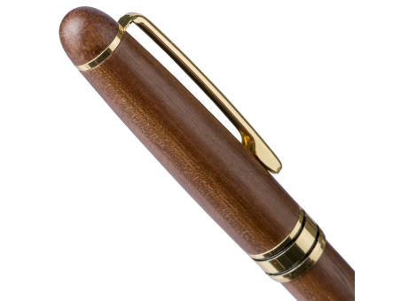 Walnussholz-Drehkugelschreiber Noa