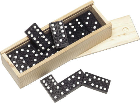 Dominospiel Enid | Holz