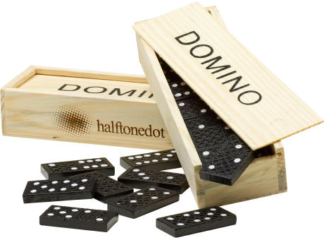 Dominospiel Enid | Holz