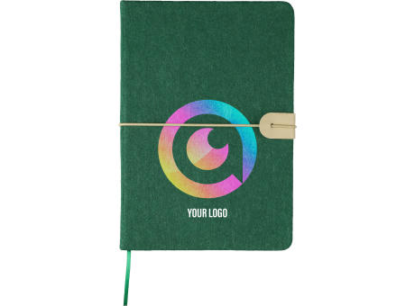 Notizbuch aus recyceltem Filz (A5) Dario