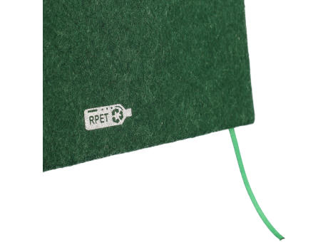 Notizbuch aus recyceltem Filz (A5) Dario