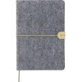 Notizbuch aus recyceltem Filz (A5) Dario
