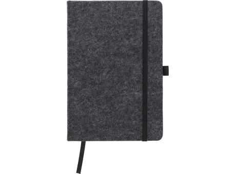 Notizbuch Harper | FSC® Mix-Papier | Filz | A5 | Liniert