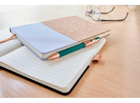 Notizbuch Trevor aus Kork und Baumwolle