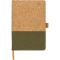 Notizbuch Trevor aus Kork und Baumwolle