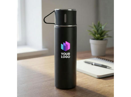 Doppelwandiges Flaschenset aus Edelstahl (420 ml) Herbert