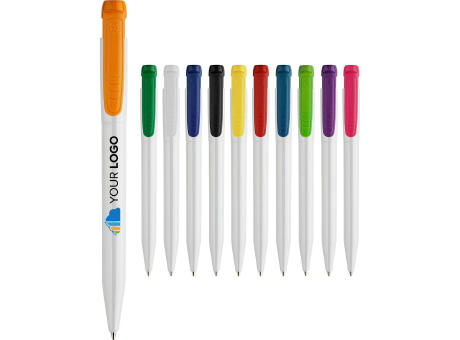 Stilolinea ABS Pier Kugelschreiber mit farbigem Clip