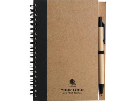 Notizbuch aus recyceltem Papier Stella