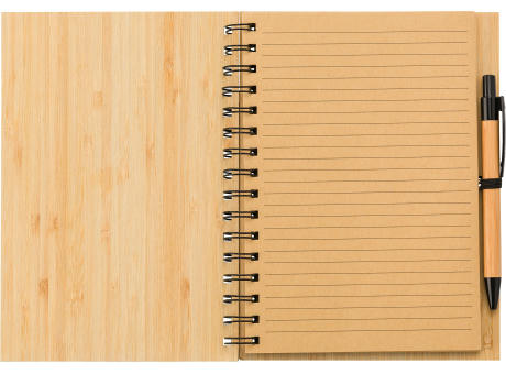 Notizbuch aus Bambus Carmen
