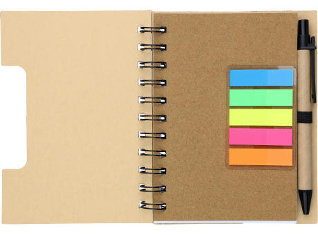 Ringbuch mit Kugelschreiber Niall