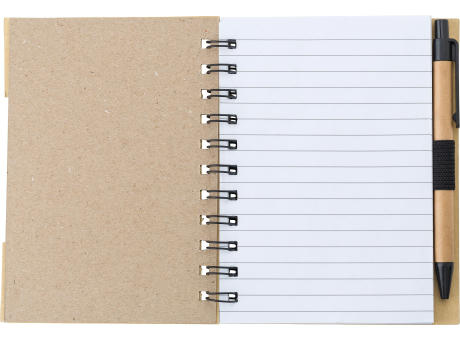 Ringbuch mit Kugelschreiber Niall