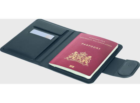 Passhülle mit Tracker Mavi