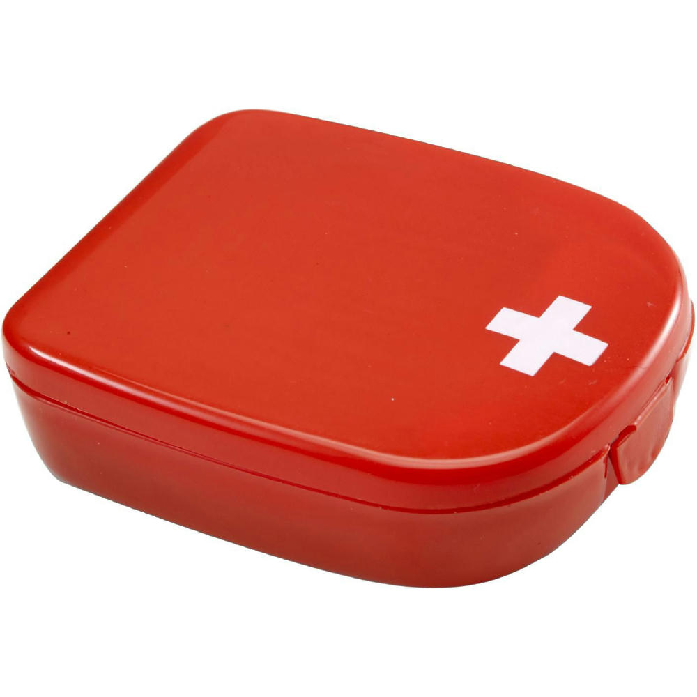 Erste-Hilfe-Set Mila | Kunststoffkoffer | Rot mit weißem Kreuz