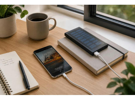 Solar-Powerbank Sonne | 8 000 mAh