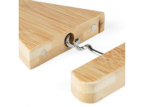 Weinflaschenhalter Vincio | Bambus