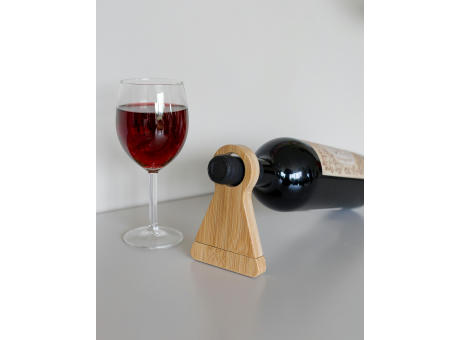 Weinflaschenhalter Vincio | Bambus