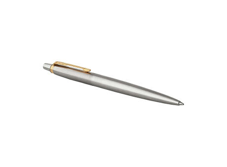 Parker Jotter Kugelschreiber | Recycelter Stahl | Blaue Tinte
