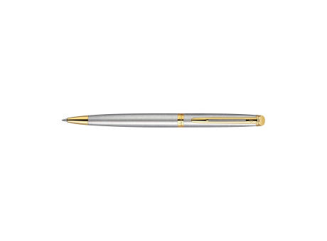 Waterman Kugelschreiber Hémisphère Silver | Edelstahl | Blaue Tinte