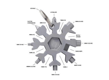 Multitool Abel | Edelstahl | 17 Funktionen