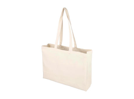 Einkaufstasche Harrier | Baumwolle | Bodenfalte 10 cm