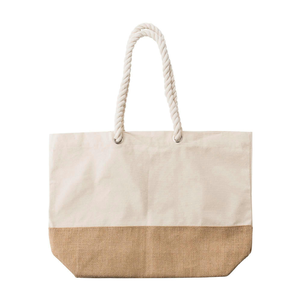 Einkaufstasche Diego | Baumwolle 280 g/m² | Juteboden