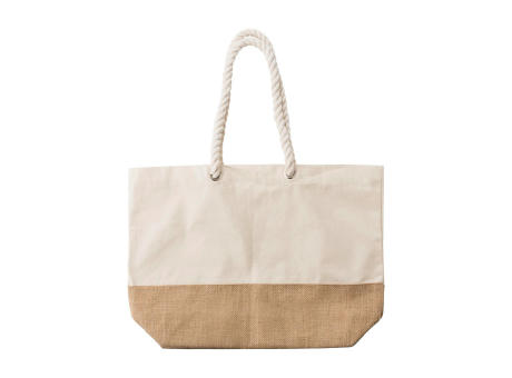 Einkaufstasche Diego | Baumwolle 280 g/m² | Juteboden