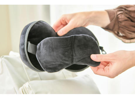 Reisekissen Leontine | 2-in-1 mit Schlafmaske