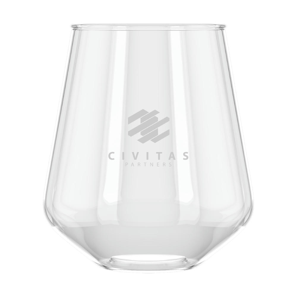 HappyGlass Wasserglas Lady Yoko | Tritan | 400 ml