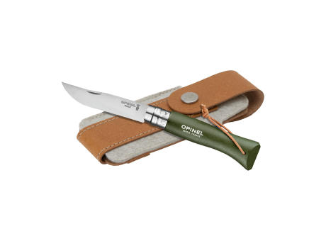 Opinel Colorama No 08 Taschenmesser | Mit Gürteletui