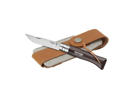 Opinel Colorama No 08 Taschenmesser | Mit Gürteletui