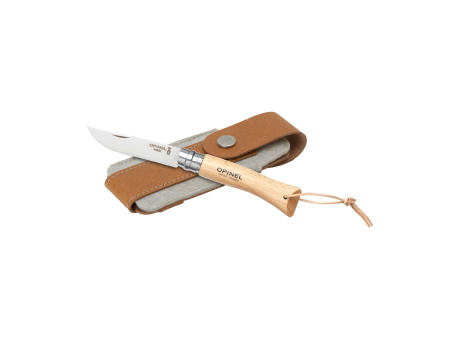 Opinel Inox No 07 Taschenmesser | Mit Gürteletui