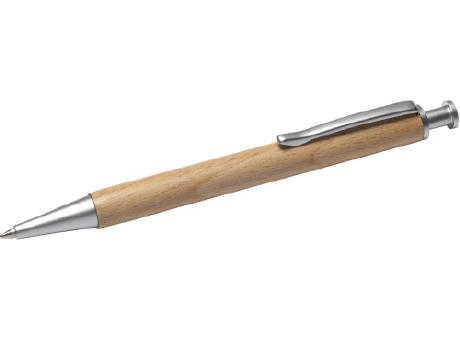 Kugelschreiber aus Buchenholz Marissa