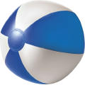 Aufblasbarer Wasserball aus PVC Lola