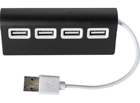USB-Hub aus Aluminium Leo