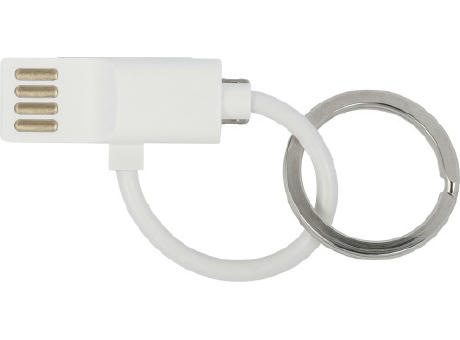 Ladekabel mit USB, USB-C, Lightning Anschluss aus Kunststoff Elfriede